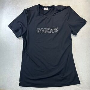 Gymshark Black Training Tee Men's M Gorpcore Athleisure Performance Shirt